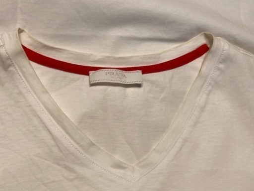 正規品 PRADA プラダ ホワイト Tシャツ Lサイズ