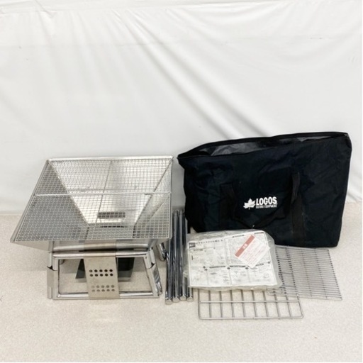 【程度良】ロゴス ピラミッドグリル篝火XL LOGOS