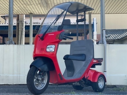 10 HONDA ホンダ ジャイロキャノピー TA03 実動確認済 書付 56013kmメーター読 調子良 4st