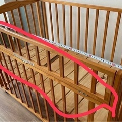 ベビーベッドの画像