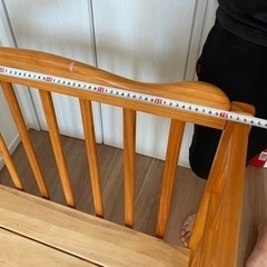 ベビーベッドの画像