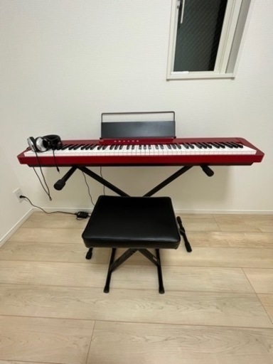電子ピアノ　CASIO Privia PX-S1100RD