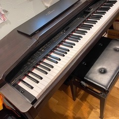 YAMAHA クラビノーバ CVP-87 94年製 イス付きの画像