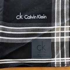 新品・未使用　③ ck.  Calvin Klein ハンカチ　メンズ　の画像