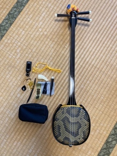 三味線　沖縄　人工皮　初心者　入門　本日購入は1万！