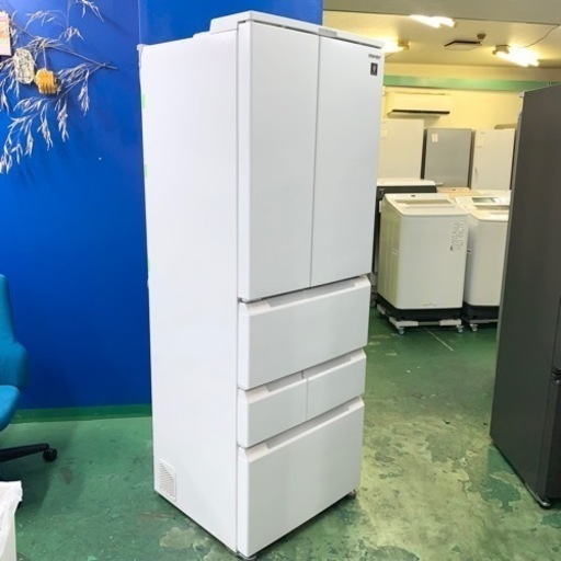 ⭐️SHARP⭐️冷凍冷蔵庫　2021年 457L 観音開き　自動製氷　美品　大阪市近郊配送無料