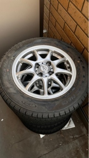 【再☆値下げ】９月内出品　スタッドレス  ＋ホイール　キューブ z11 で使用　175/65/R14 4本