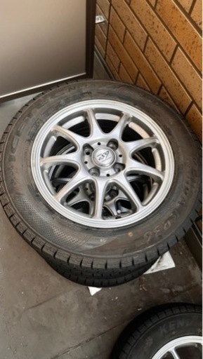 【再☆値下げ】９月内出品　スタッドレス  ＋ホイール　キューブ z11 で使用　175/65/R14 4本