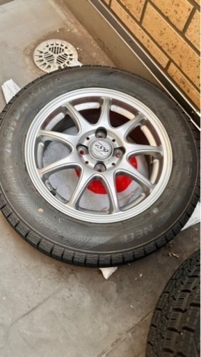 【再☆値下げ】９月内出品　スタッドレス  ＋ホイール　キューブ z11 で使用　175/65/R14 4本