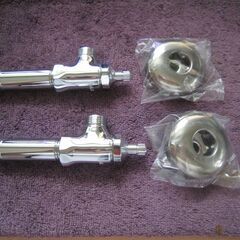 【未使用　新品】KVK アングル形止水栓 K6P2　2個組の画像