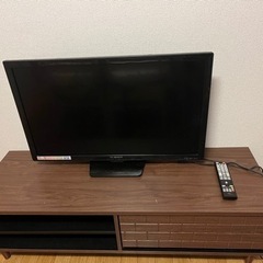 テレビとテレビ台（テレビのみ、テレビ台のみも可能です）