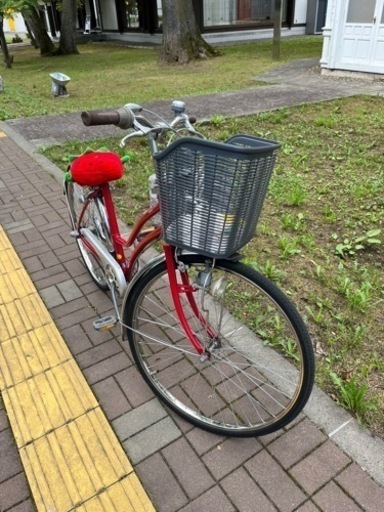 自転車　ナショナル　3段変速　ロック2個付き