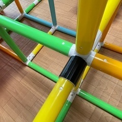 【引き渡し決定】アンパンマンジャングルジム（滑り台付き）の画像