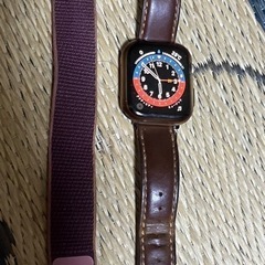 お話し中　アップルウォッチApple Watch SE44mm充電器ありの画像