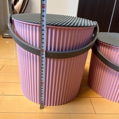 蓋付きバケツ　お日にち限定の画像
