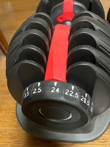 ダンベル　可変式　2.5キロ〜24キロ　2個セット