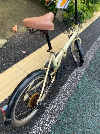 リサイクルショップどりーむ天保山店　No.869　折畳み自転車　6段ギア搭載！乗って帰れる♪