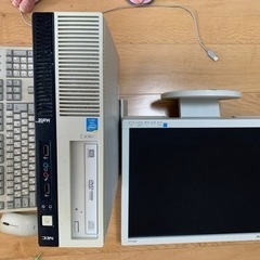 取引中。後引取り待ち。NEC パソコン