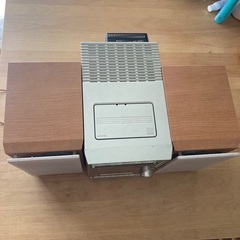 KENWOOD ミニコンポ　MD○ カセットテープ○ ラジオ○ CD✖️ リモコンなしの画像