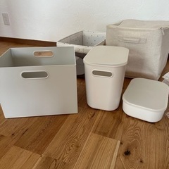 【10点まとめ売り新品未使用品あり】無印良品　IKEA スリーコインズ　収納ケース　収納ボックスの画像
