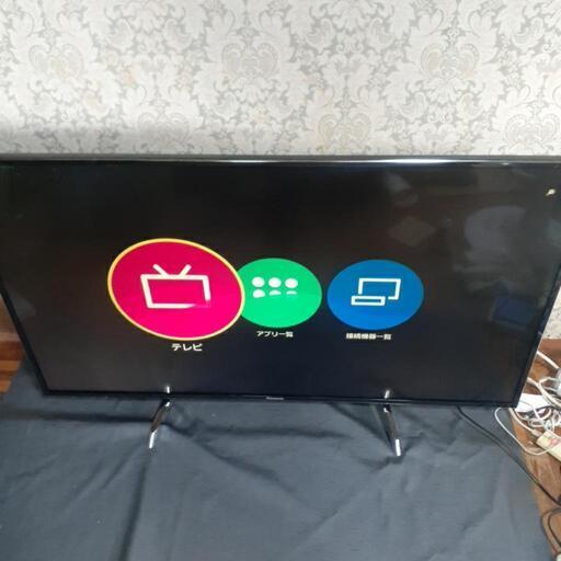 パナソニック　49型液晶テレビ　4K対応　TH-49DX750