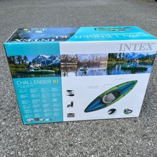 ☆新品☆ INTEX　チャレンジャー　K1カヤック