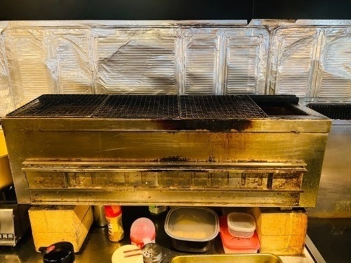 耐火レンガ炭焼き台　W750 D225 H240