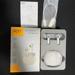 QCY AilyPods T20 ホワイト ワイヤレス イヤホン...