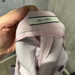 センタープレスパンツ