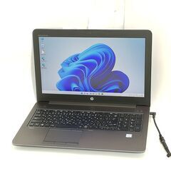 送料無料 超高速NVMeSSD+HDD-1TB フルHD 15.6型 ノートパソコン HP Zbook