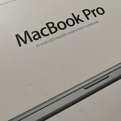 MacBook Pro 2011の画像