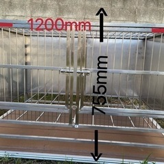ステンレス製ドッグケージ中型～大型犬用中古ケージ埼玉県
