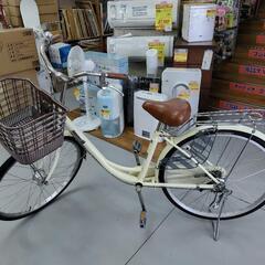 J033☆カギ無し使用感有り☆普通自転車☆Meiritsu☆LEDオート☆