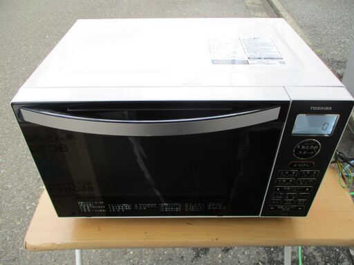 ☆東芝 TOSHIBA ER-V18(W) オーブンレンジ◆2020年製・広々使えるフラット庫内