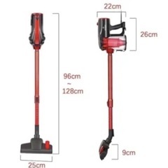 MOOSOO  コード付き掃除機　D600の画像