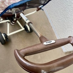 アイデス　手押し棒付き　三輪車　ミッキーマウス　サンシェード付きの画像
