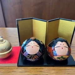 お雛様の置物