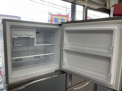 パナソニック 248L 2ドア 冷蔵庫 NR-B251T-SS シルバー系 2022年製 Panasonic 大型 200Lクラス 札