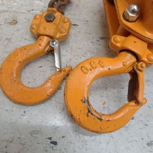 キトー KITO LB008 レバーブロック③　0.8t【野田愛宕店】【店頭取引限定】【中古】管理番号：IT5F1Z20E4SQ