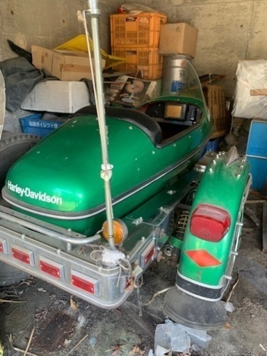 ショベル純正サイドカー