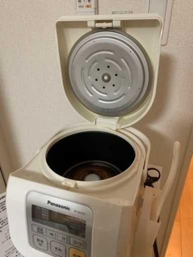 予定者確定　炊飯器　パナソニック srml051 説明書付き