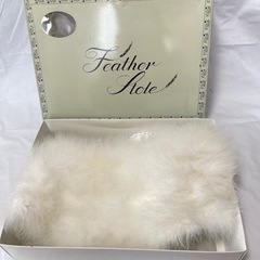 ファーショール 羽毛100パーセント 成人式 着物 振袖③の画像