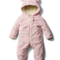 Sweet Mommy もこもこボア＆オーガニックコットン カバーオールの画像