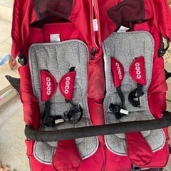 エアバギー　ココダブル　双子ベビーカー　値下げしました！