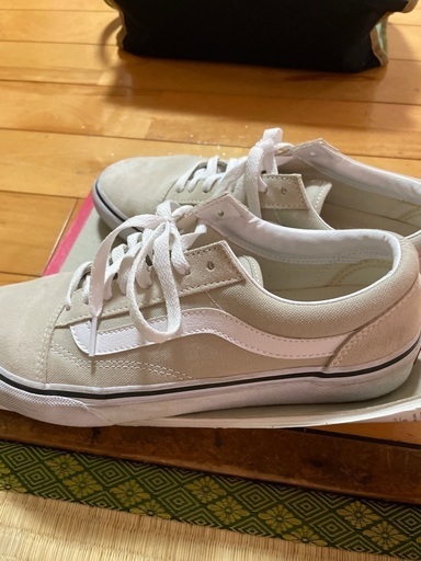 vansオールドスクール26.5cm(ベージュ)