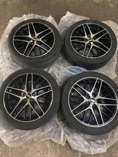 BBS CS021 4本セット　18インチ　PCD100