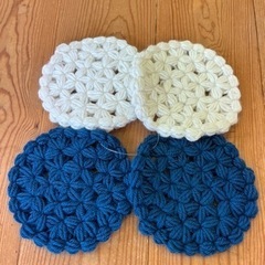 【新品】ニットコースター　コースター⑤