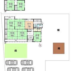 1/18▼価格DOWN致しました!!【田舎暮らし物件】★家庭菜園・畑スペース有り！★間取り広々9DK！★駐車6台以上可！ - 高島市