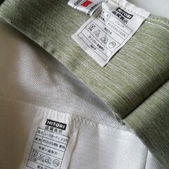 NITORI　210丈カーテンの画像