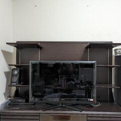 本日終了　テレビ台のみの出品です